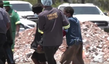 Güney Afrika'daki kaçak madende ölü sayısı 60'a yükseldi