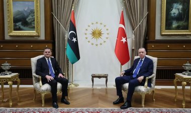 Cumhurbaşkanı Erdoğan, Libya Başbakanı Dibeybe'yi kabul etti