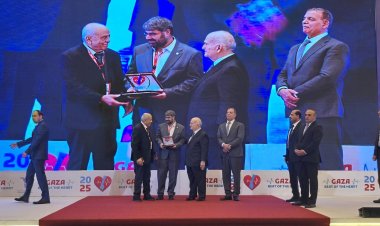 Umut Kervanı, Gazze'ye yönelik çalışmaları dolayısıyla Ürdün'de ödüllendirildi