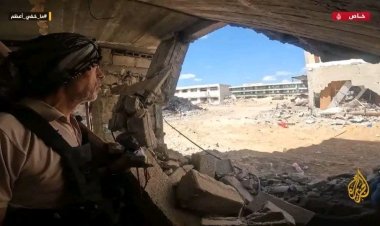 Şehid Yahya Sinvar'ın cihad meydanındaki görüntüleri yayınlandı