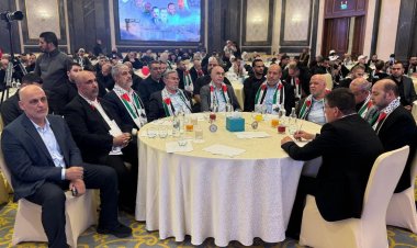 Hamas, sürgündeki mahkumlar için kabul töreni düzenledi