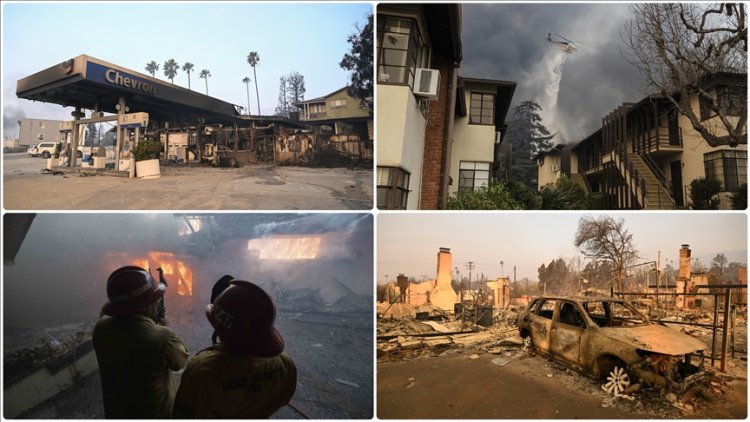 Los Angeles'taki yangınlarda bilanço ağırlaşıyor