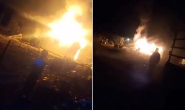 Filistin topraklarını gasbeden siyonistler, Eriha'da bir camiyi ateşe verdi