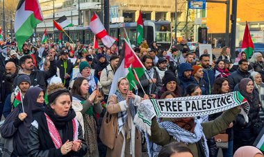 İsveç ve Hollanda'da Filistin'e destek gösterisi düzenlendi