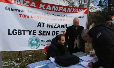 Sapkın derneklerin kapatılması için imza kampanyasına yoğun ilgi