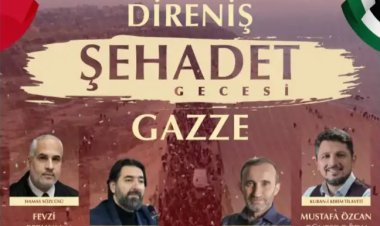 Ankara'da "Direniş, Şehadet ve Gazze" programına davet