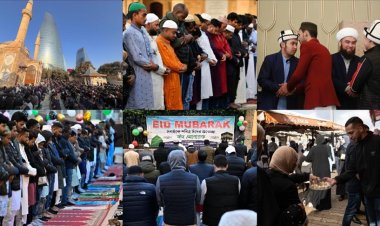 Dünyada Ramazan Bayramı kutlanıyor