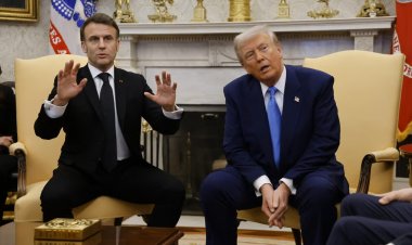 Macron: Trump'ın yeni gümrük tarifeleri "sert ve yersiz"