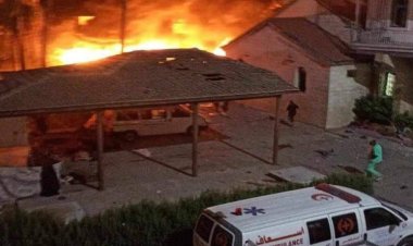 İşgalci İsrail Gazze’deki Baptist Hastanesi’ni vurdu: Hastane hizmet dışı kaldı