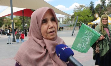 'Filistin için dua etmek ve Resulullah'ı anmak için geldik'