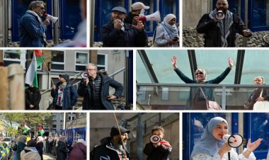 İngiliz İslami Kurumları, Filistin’i destekleyenlere yönelik baskıyı protesto etti