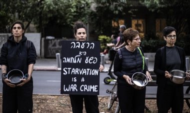 İsrailliler, Gazze'ye insani yardım girişine izin verilmemesini boş tencerelerle protesto etti