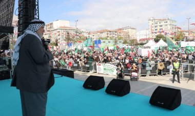 HAMAS Milletvekili Ebu Ras İstanbul'da konuştu: Gazze halkı olarak bizler silahı ve cihadı bırakmayacağız