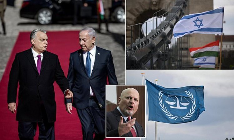 Macaristan'da Orban ve Netanyahu, Uluslararası Ceza Mahkemesini hedef aldı