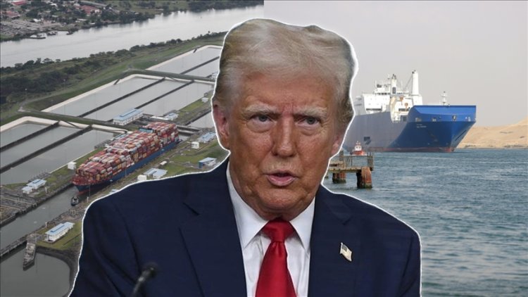 Trump: 270 milyar dolarlık ticaret için Panama ve Süveyş ABD'ye bedava olmalı!