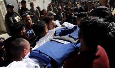 Filistinli gazeteci, kızının doğumundan saatler sonra şehit edildi