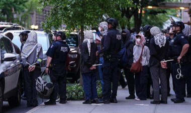 Columbia Üniversitesinde Gazze'ye destek gösterisi: 70 gözaltı