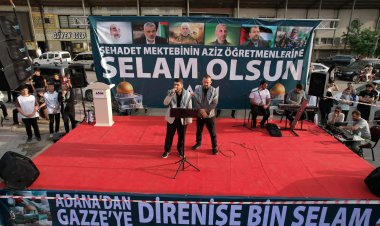 Adana Gazze için yürüdü: "Gazze’ye kim el atacaksa o bu ümmetin lideri olacak"