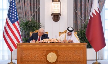 ABD ile Katar arasında 1,2 trilyon dolarlık ekonomik işbirliği anlaşması