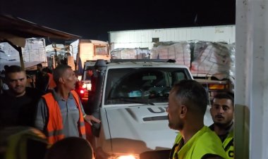 Gazze'deki hükümet: 81 günlük ablukanın ardından ilk yardım tırları Gazze’ye girdi