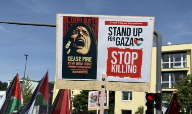 Avusturya’da Gazze için “Soykırımı Durdurun” yürüyüşü düzenlendi