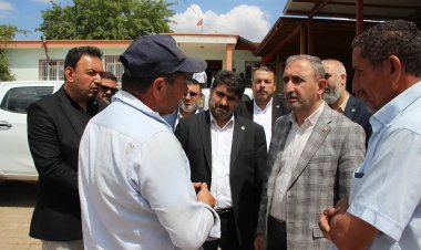 Milletvekili Demir kayıp olan Onurcan'ı arama çalışmalarını yerinde inceledi