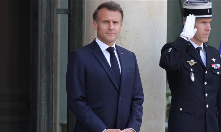 Macron: Gazze'deki insani acı seviyesi katlanılamaz boyutta