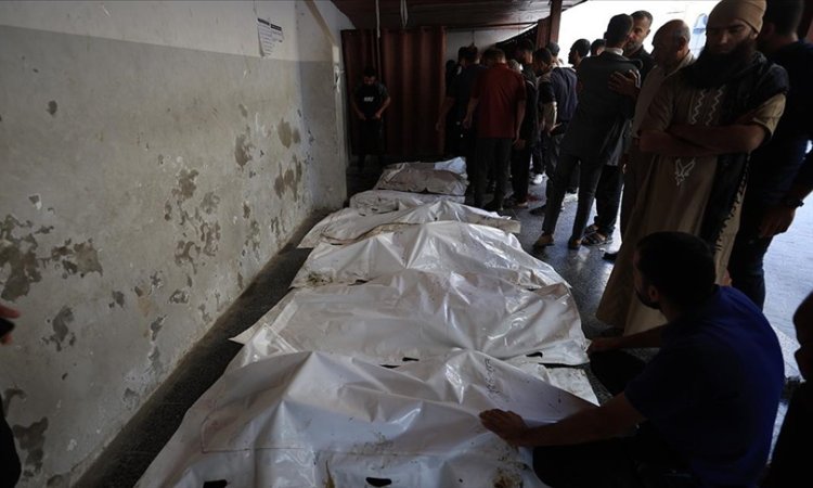 İsrail'in Gazze'ye düzenlediği saldırılarda 45 Filistinli şehit oldu