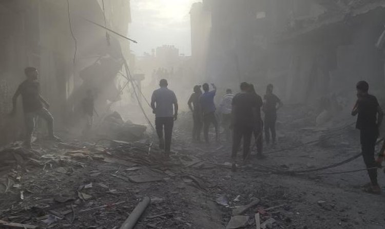 Katil İsrail'in Gazze'ye son 10 gündeki saldırılarında 815 kişi şehit oldu