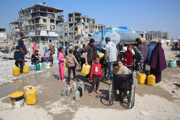UNICEF: Gazze'ye yakıt ablukası sona ermezse çocuklar susuzluktan ölmeye başlayacak