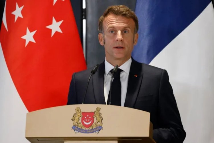 Macron Singapur'da konuştu: Filistin devletinin tanınması "ahlaki bir görev"
