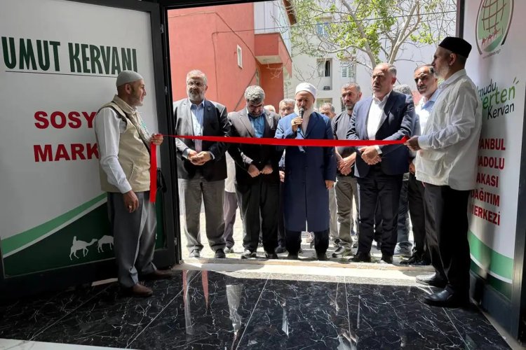 Umut Kervanı'ndan İstanbul'da sosyal market