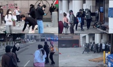 Los Angeles'ta göçmenlerin gözaltına alınmasına tepki