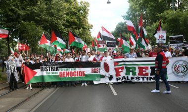Viyana’da Filistin’e destek yürüyüşü: “Avusturya soykırımın suç ortağı”