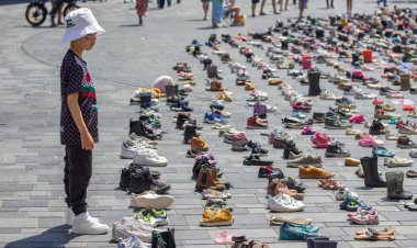 Gazze'nin şehit çocukları Hollanda'da unutulmadı