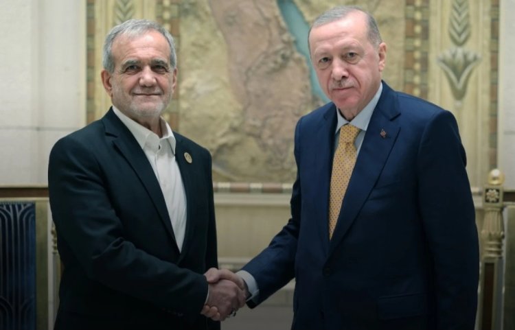 Cumhurbaşkanı Erdoğan, Pezeşkiyan ve Putin ile görüştü