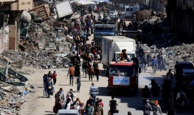 İşgalci İsrail Gazze şehrinde tahliye tehdidinde bulunuyor