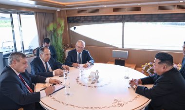 Kuzey Kore lideri Kim'den, Ukrayna'ya karşı Rusya'ya "koşulsuz destek" açıklaması