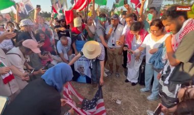 Tunus’ta ABD Büyükelçiliği önünde İsrail protestosu