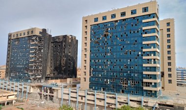 Sudan'ın başkenti Hartum'un merkezi, çatışmalar nedeniyle ağır hasar gördü