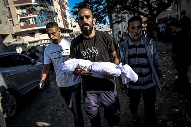 Gazze'de soykırımın 641. günü: İşgalci İsrail'den katliam üstüne katliam