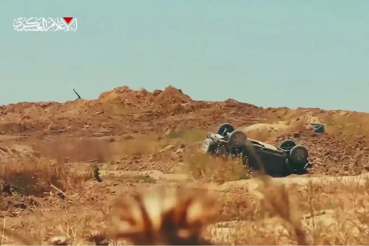 Qessam, bi 'Kevirên Dawûd' îşxalkeran wêran dike