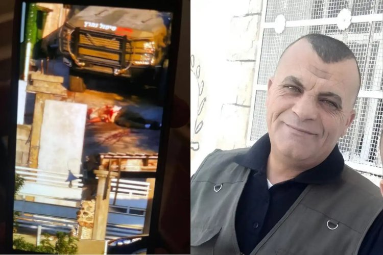 Cenin'de işgalciler şehit ettikleri Filistinliyi araçla ezdi