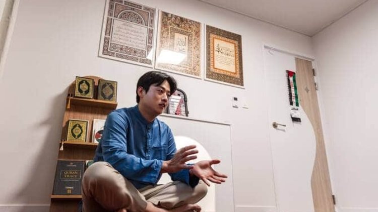 Güney Kore'nin Jeju Adası'nda bir Koreli, Müslüman işçiler için evinde mescit açtı