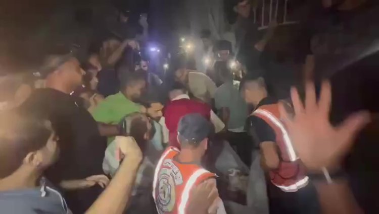 Katil İsrail, sivillerin barındığı Halime es-Sa'diya Okulu'na saldırdı