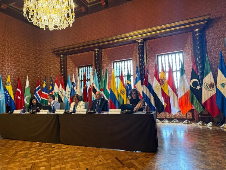 Kolombiya'daki 30 ülkeli konferansta Filistin için "varoluş anı"