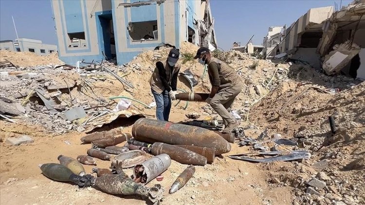 The Guardian: Gazze'ye saldırılarda kullanılan bombaların parçaları Avrupa'dan tedarik ediliyor