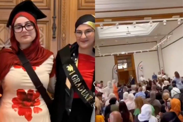 Belçika’da mezuniyet töreninde başörtüsü krizi: Üç öğrenci sahneye çıkarılmadı