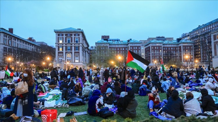 Columbia Üniversitesi, Filistin eylemcilerini okuldan attı