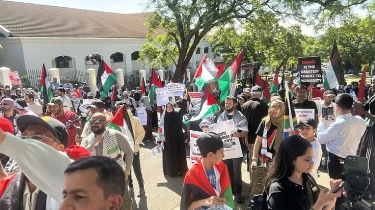 Mısır Elçilikleri önünde küresel protesto: "Gazze ölüyor, sınırı açın!"